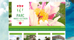 Desktop Screenshot of parcmarievictorin.com